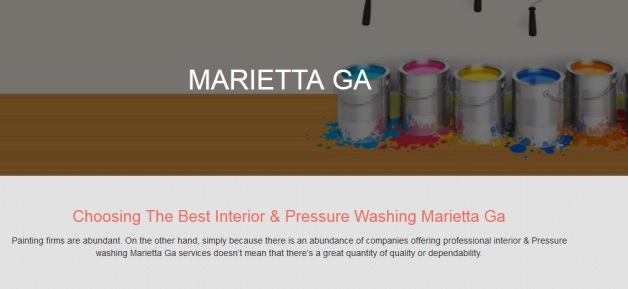Pressure washing Marietta 